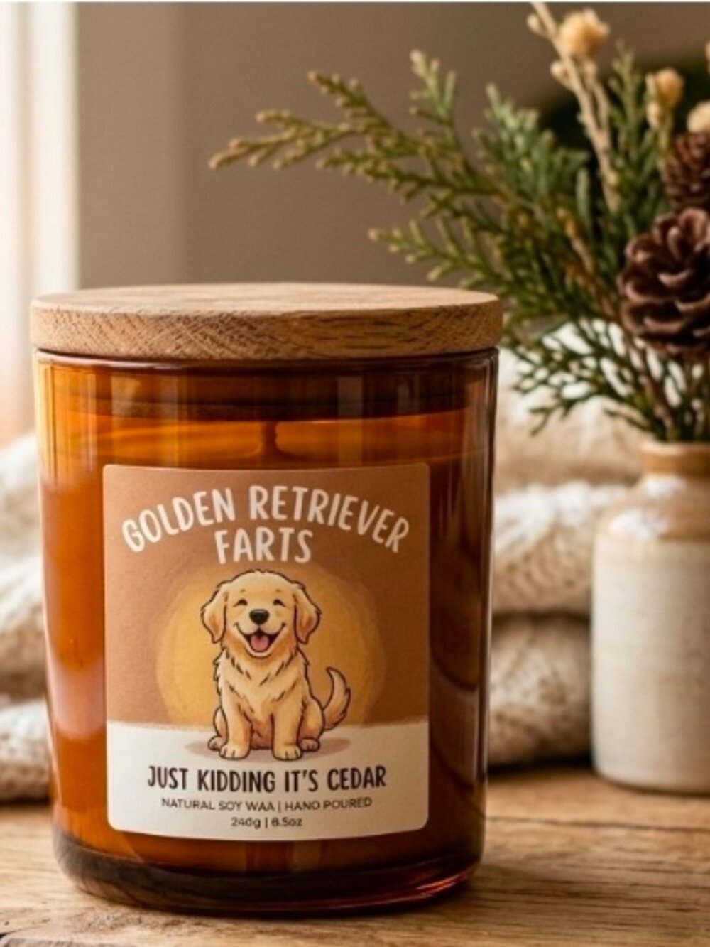 Scented Candle High Quality- Funny Dog Lover Gift
